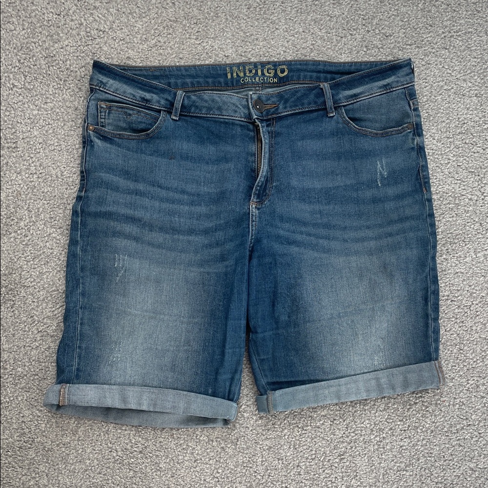 Marks & Spencer Blue Jean Shorts